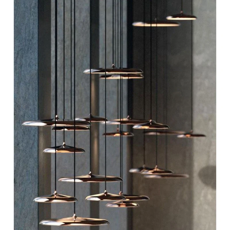 Artist 40 LED Pendelleuchte Grau