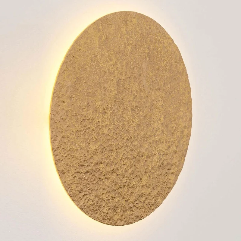 Wandleuchte Meteor Eisen Gold