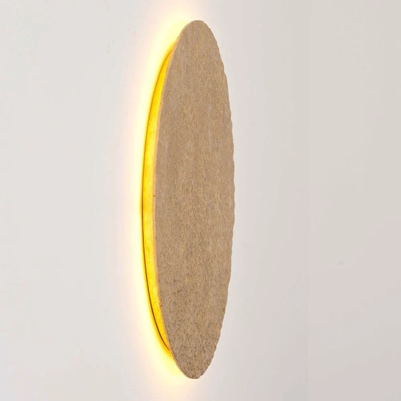 Wandleuchte Meteor Eisen Gold