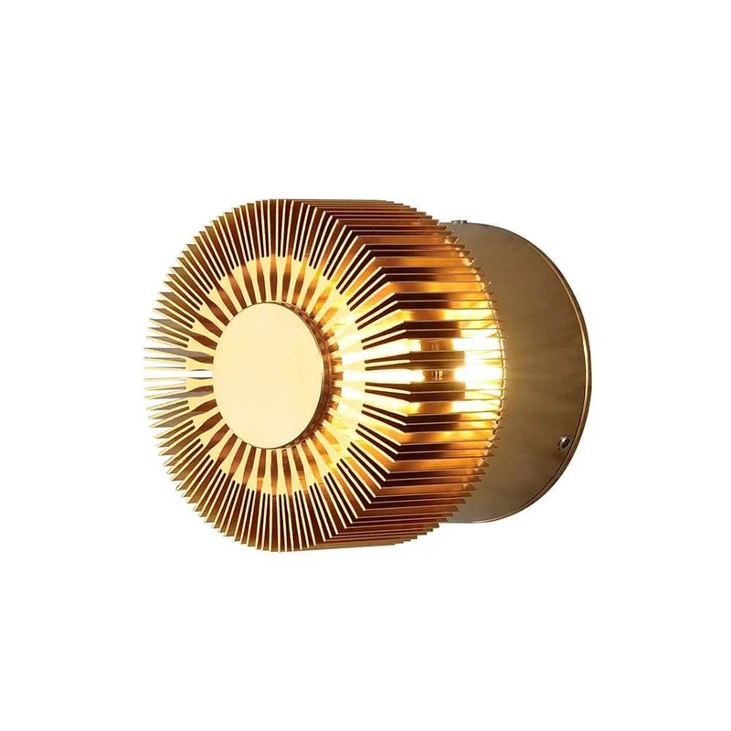 Monza LED Effekt Außen-Wandleuchte Bronzefarben
