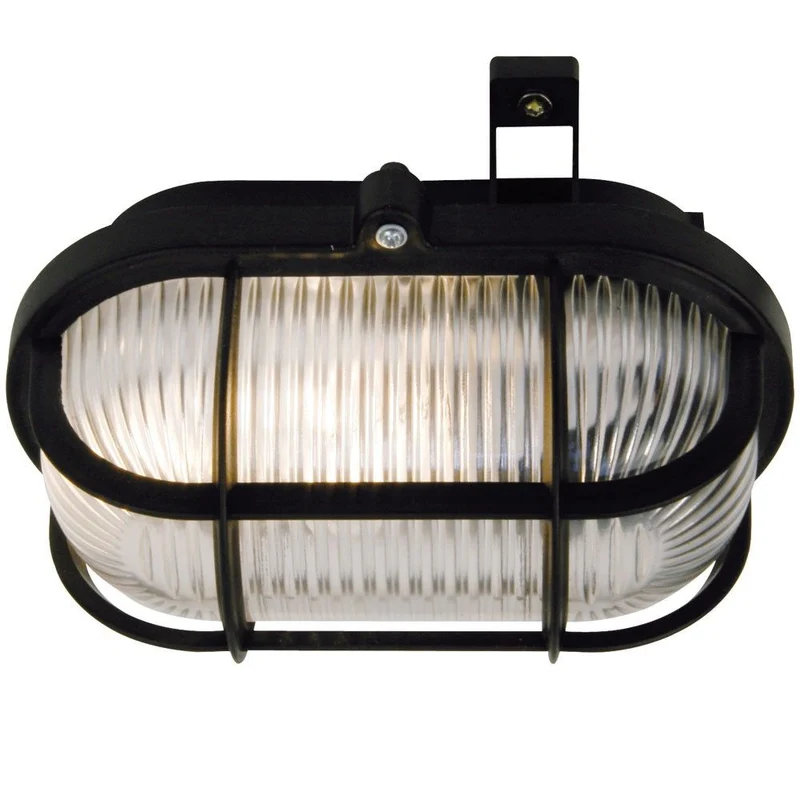 Skotlampe Außen-Wandleuchte Schwarz
