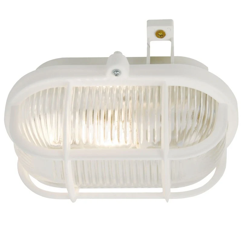 Skotlampe Außen-Wandleuchte Weiß