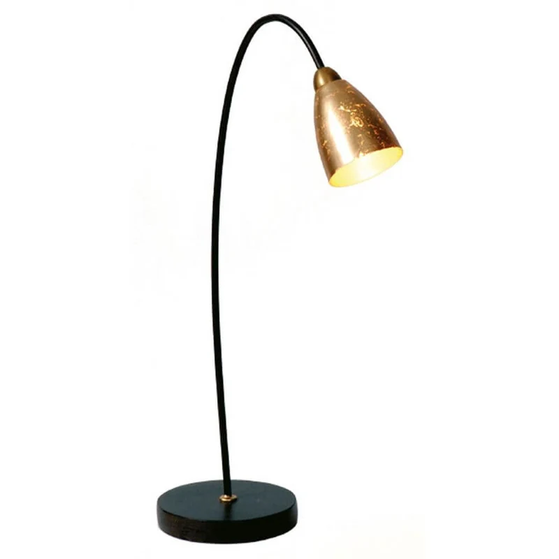 Tischleuchte Alice Glas Gold