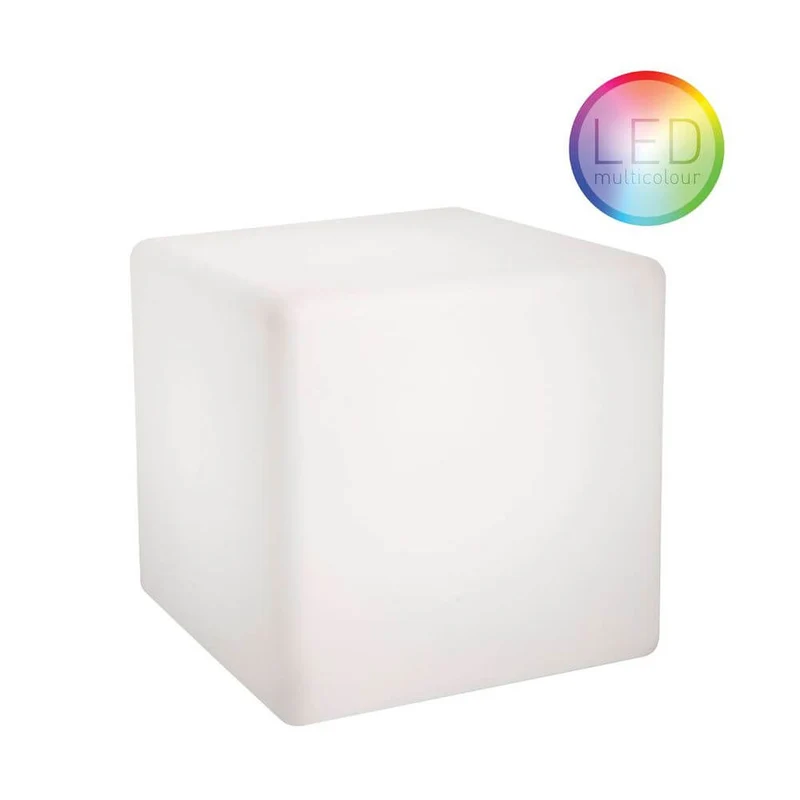 Moree Akku LED Sitzwürfel Cube mit Farbwechsel IP54