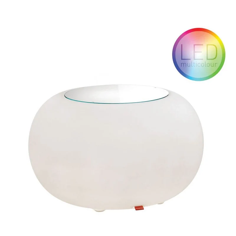Moree Outdoor LED Tisch oder Hocker Bubble
