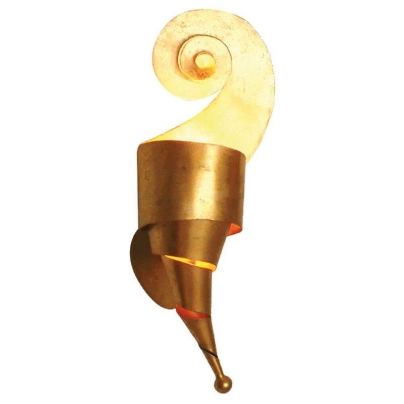 Wandleuchte Innovazione Rechts Eisen Gold