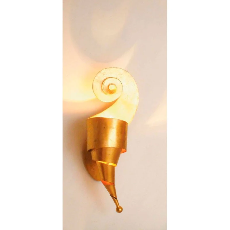 Wandleuchte Innovazione Links Eisen Gold