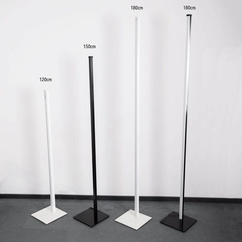 Sting Blackline hochwertige LED-Stehleuchte Warmweiß Schwarz