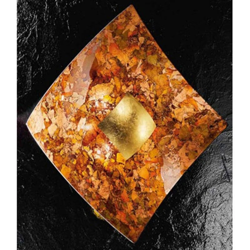 Quadrangolo Herbst Wand- & Deckenleuchte Glas 18cm