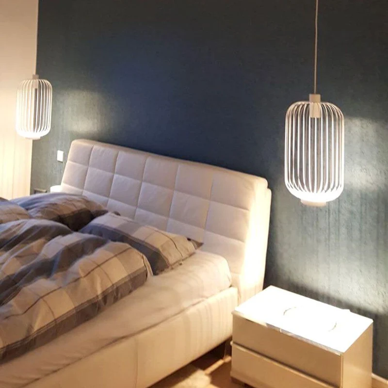 s.luce Rooms M direkt & indirekte Gitter-Pendelleuchte Ø30cm