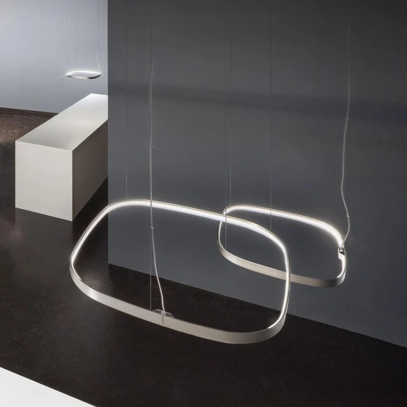 Panzeri Zero Square LED-Hängeleuchte