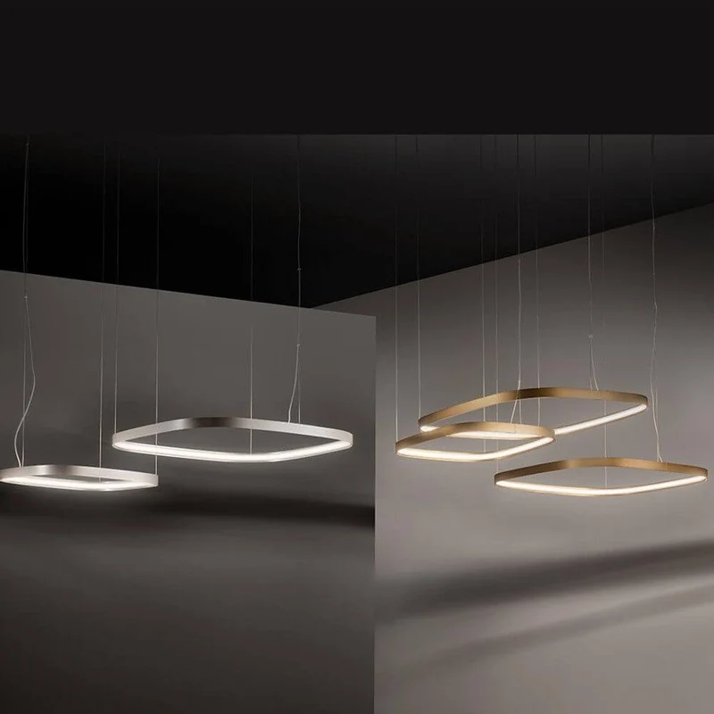 Panzeri Zero Square LED-Hängeleuchte