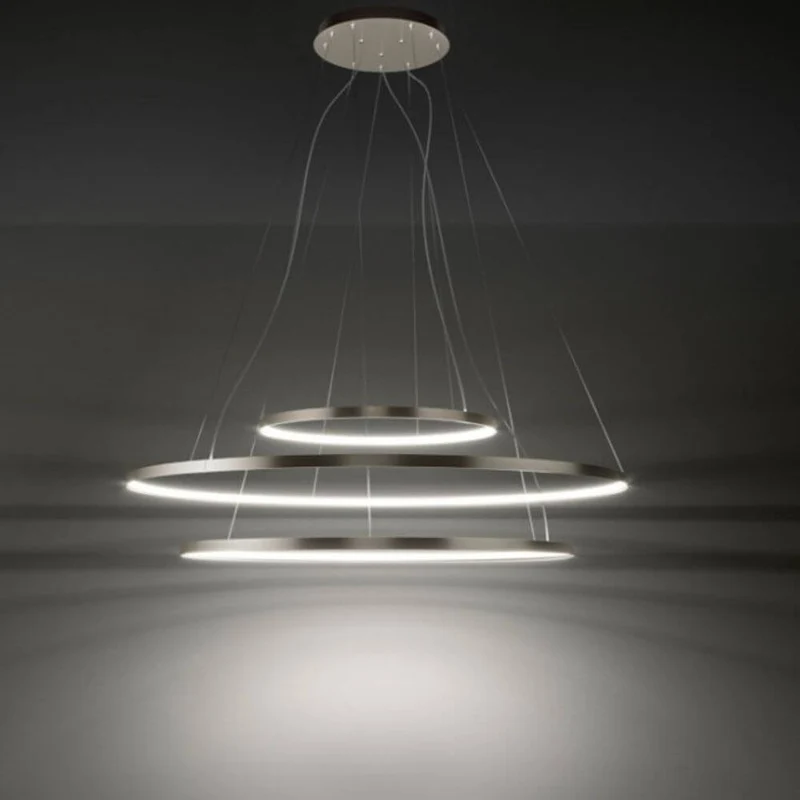Panzeri Zero Round LED-Ring Pendelleuchte