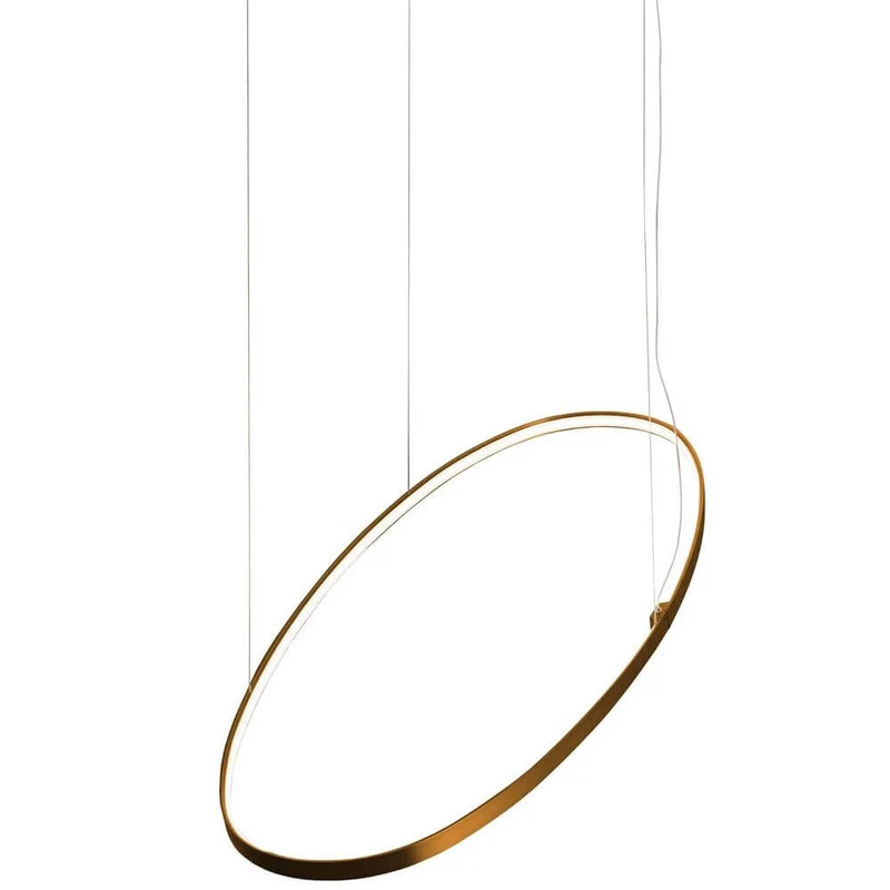 Panzeri Zero Ellipse LED Pendelleuchte oval