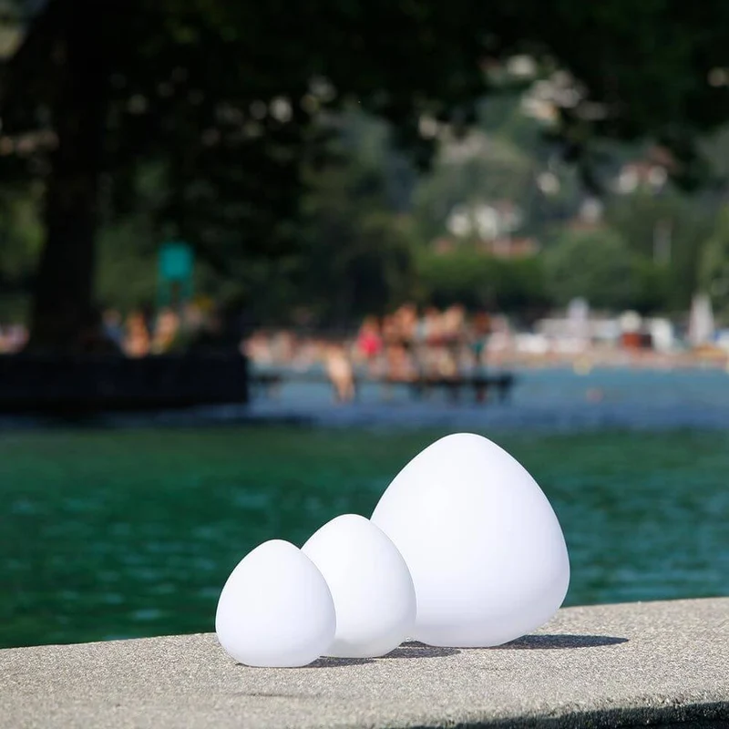 Akku LED-Außenlampe Stone XL mit App-Steuerung