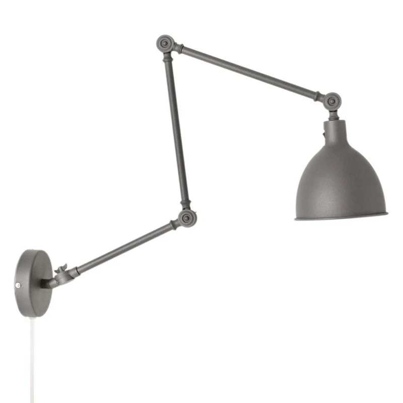 Wandlampe Bazar Grau