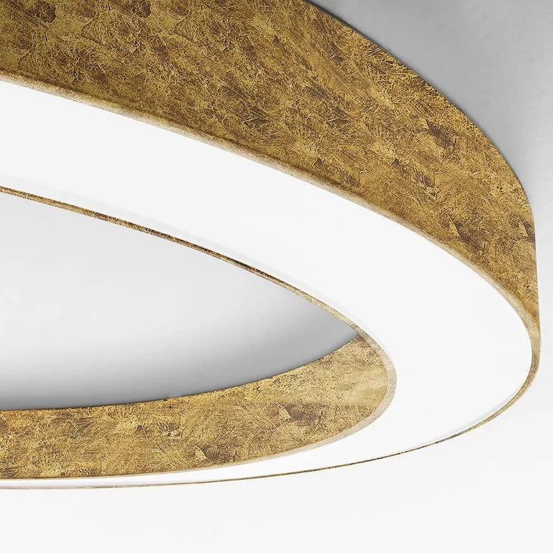 Panzeri Silver Ring LED-Pendellampe Dimmbar