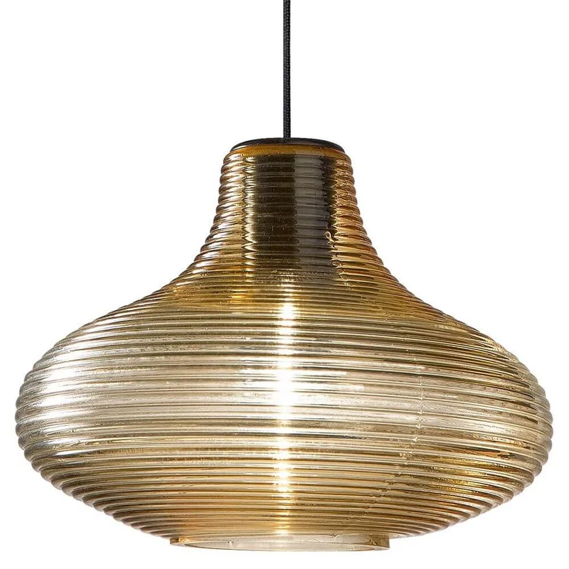 Panzeri Emma Pendellampe mit Retro Glas