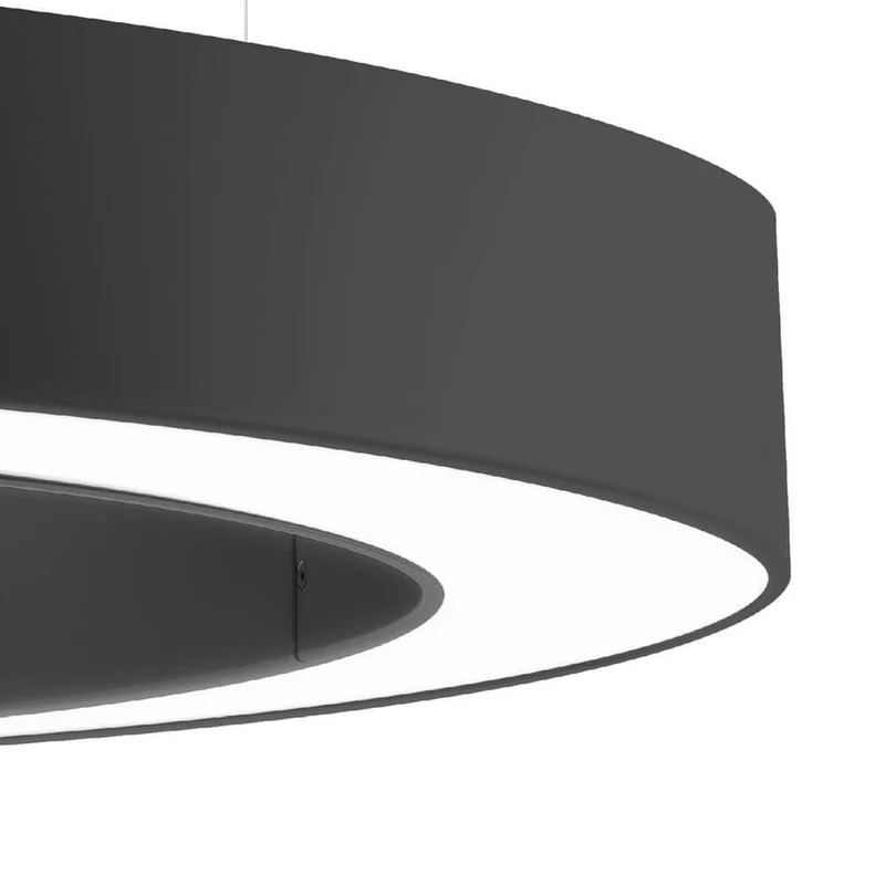Panzeri Golden Ring LED-Pendelleuchte Dimmbar