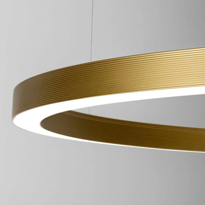 Panzeri Brooklyn Halb-Ring LED-Deckenlampe