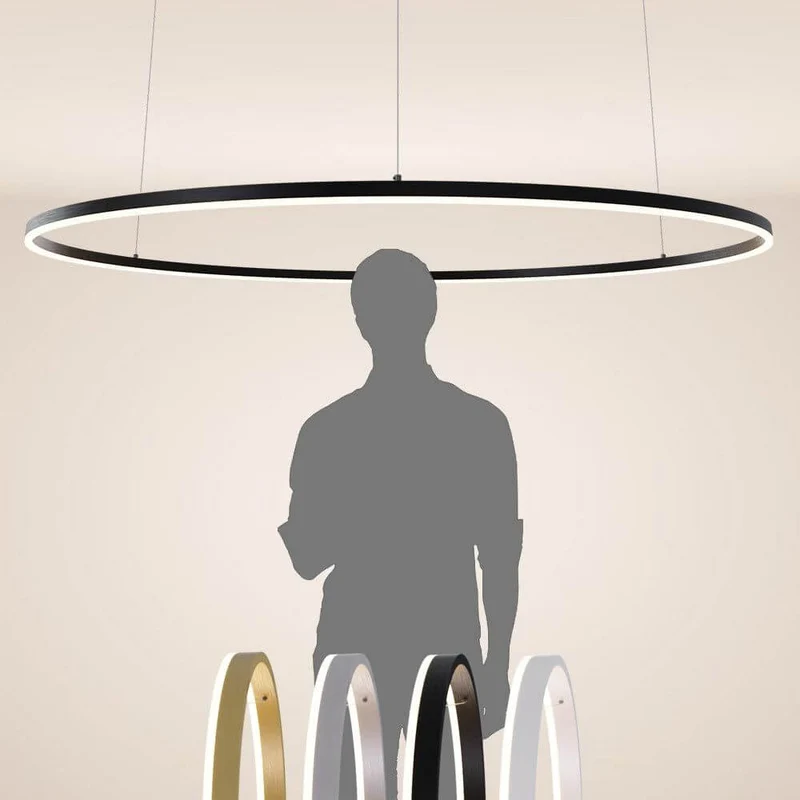 s.luce LED Ring Pendelleuchte Ø 150cm