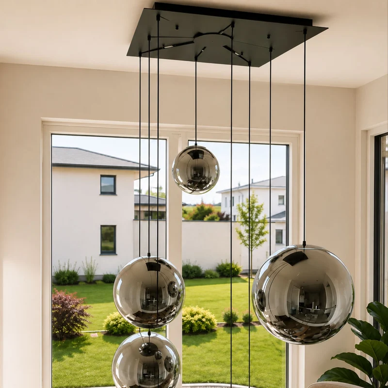 s.luce Modular 80 XL Mehrfach Hängeleuchten-Baldachin