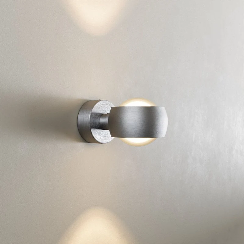 s.luce Beam Wandleuchte Up & Down mit Glaslinsen