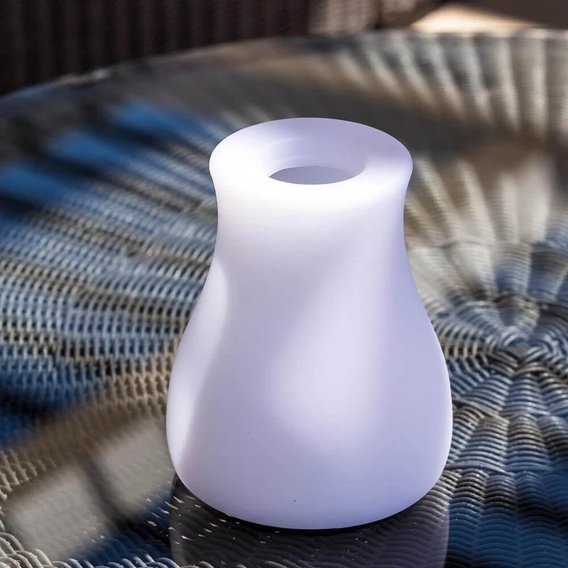 Akku LED-Tischvase Olio mit App-Steuerung