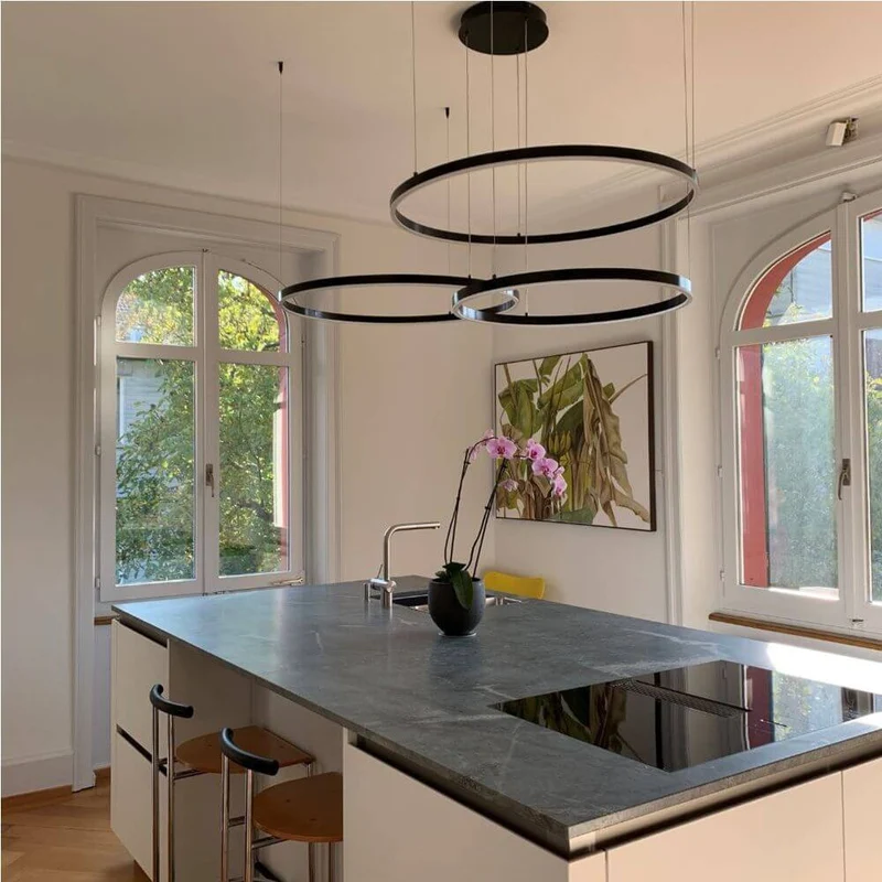 s.luce LED Ring Hängelampe Ø 80cm
