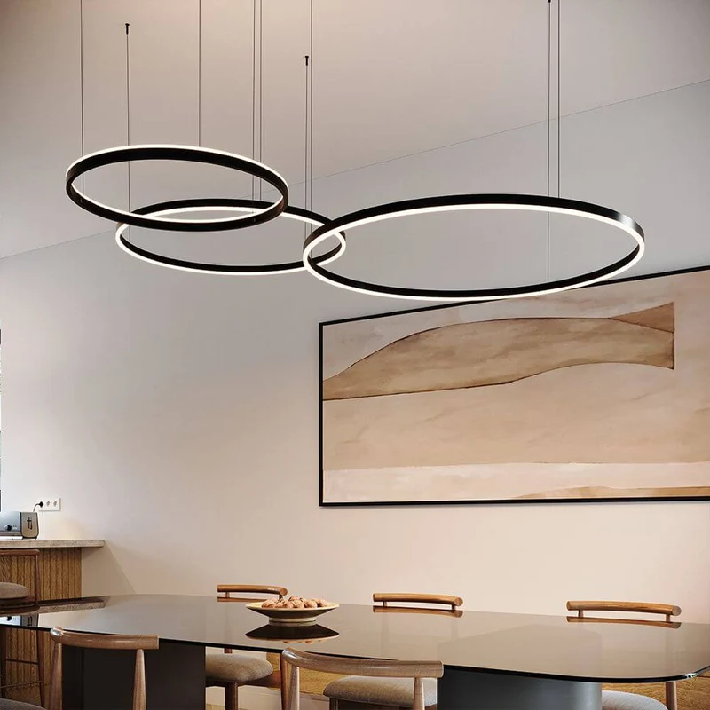 s.luce LED Ring Hängelampe Ø 80cm