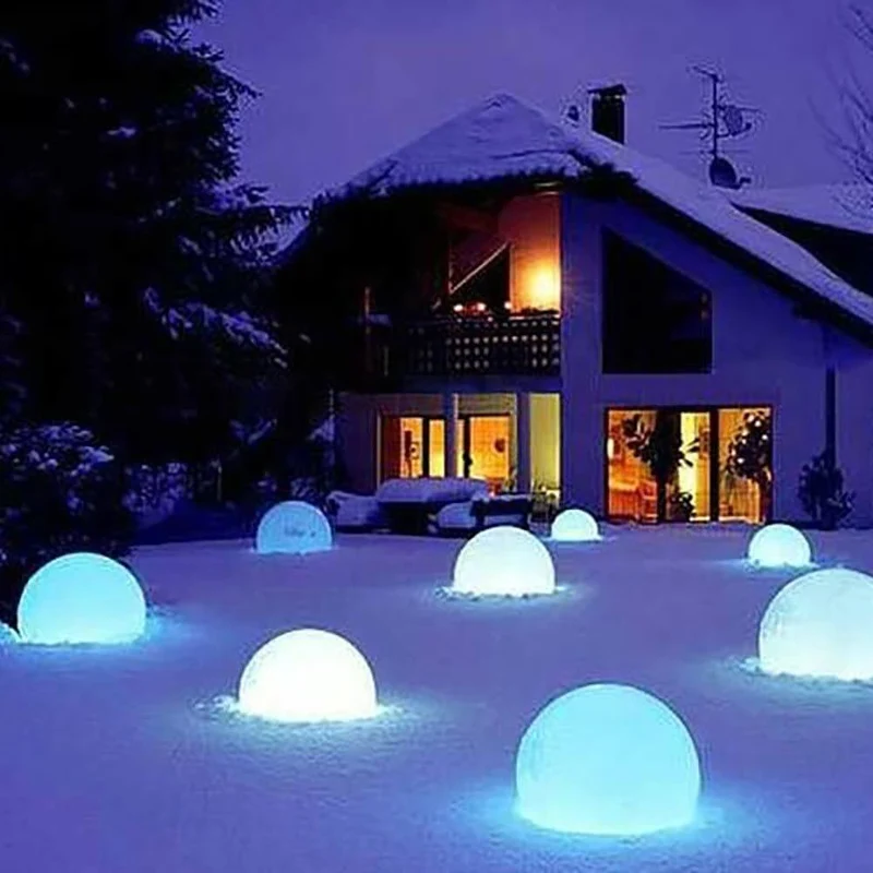 Akku LED-Kugellampe Globe 50cm mit App-Steuerung