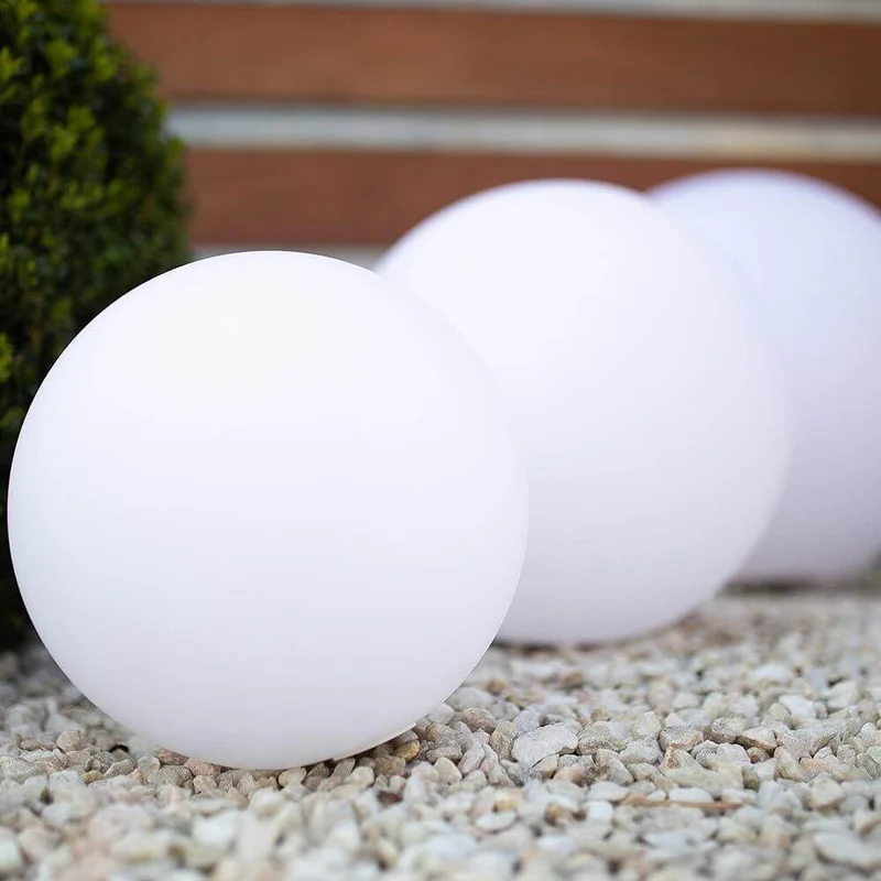 Akku LED-Kugellampe Globe 50cm mit App-Steuerung