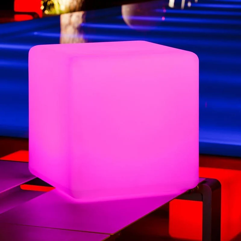Akku LED Würfel Big-Cube 43cm mit App-Steuerung