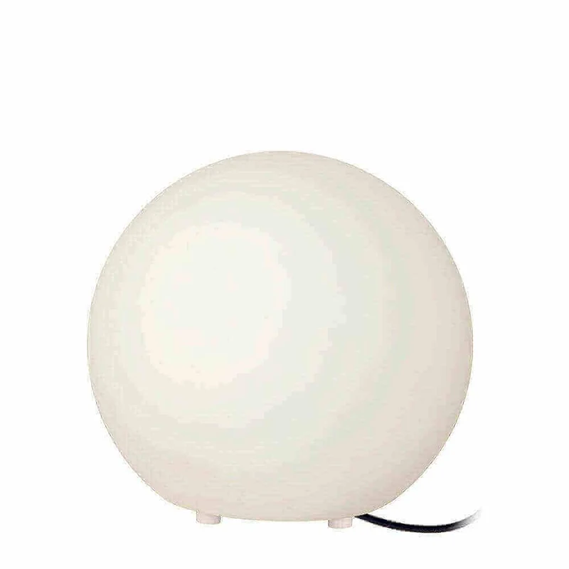 s.luce Globe pro langlebige Garten Außenkugel Weiß
